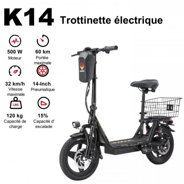 iX3 800w Trottinette électrique Tout Terrain