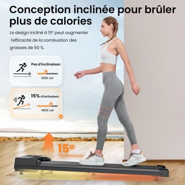 JT31 Tapis de marche compact avec Inclinaison